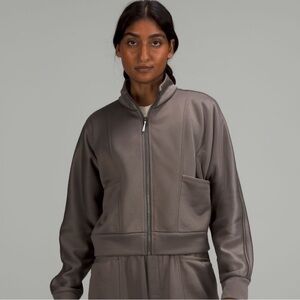 Lululemon lab Womens Fleece Track Jacket